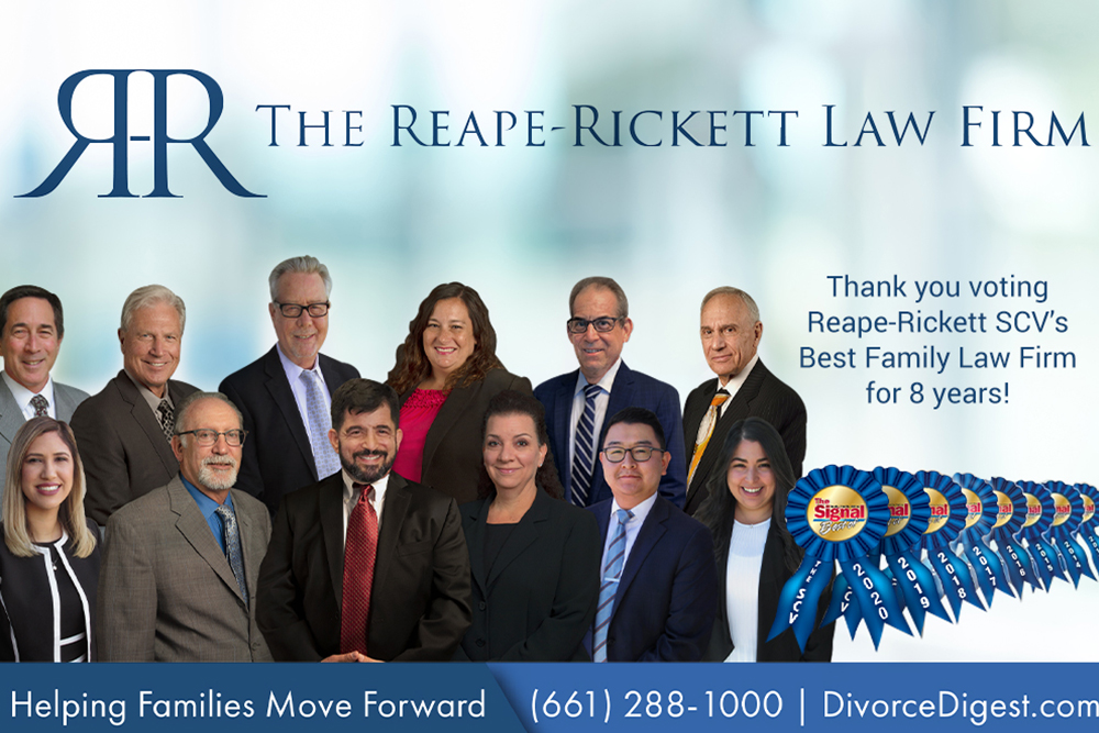 Reape-Rickett Voted Santa Clarita’s Best Family Law Firm