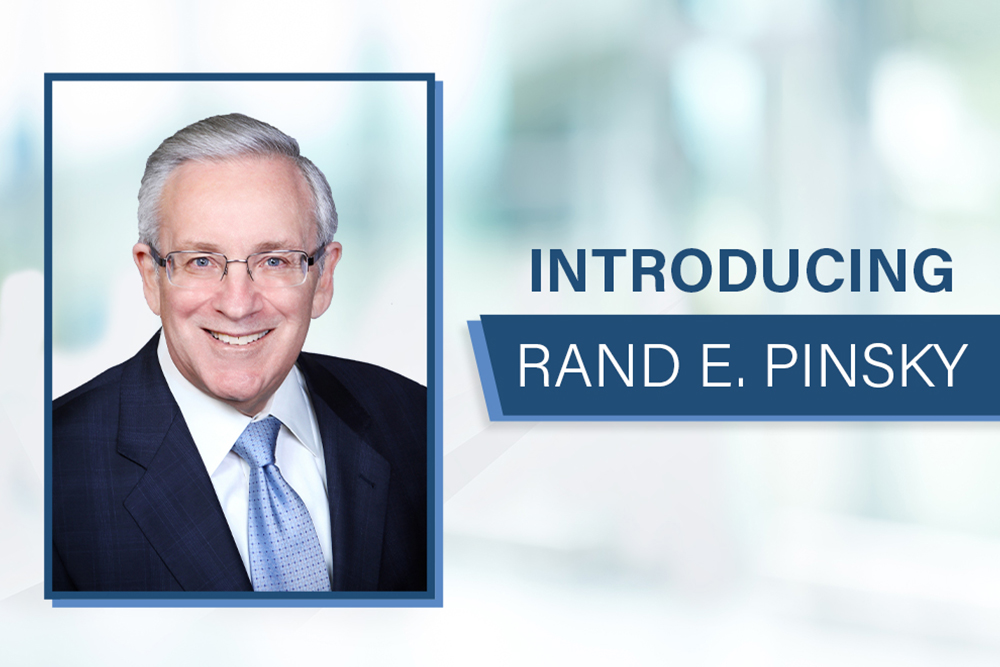 Rand E. Pinsky, Esq. Joins The Reape-Rickett Law Firm